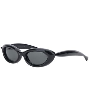 Bottega Veneta Injected Cat Eye Sunglasses - Black