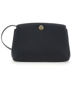 Liffner Clutch With Clasp Closure - Black