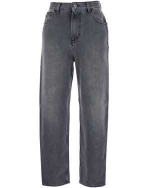 Moncler Jeans A Cinque Tasche - Grigio
