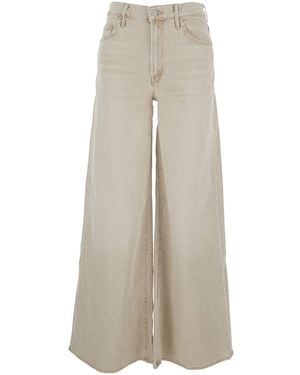 Mother 'The Undercover Sneak' Five-Pocket Jeans - Natural