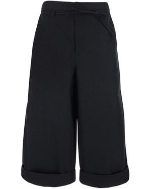Jacquemus 'Le Pantalon Marin' Trousers With Removable Belt And Wide - Blue