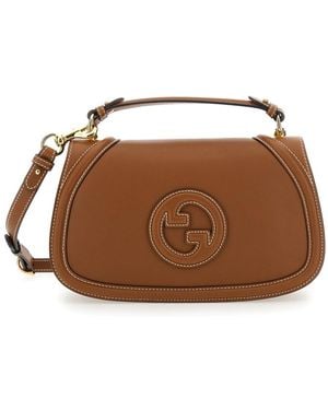 Gucci Handbag G.Blondie Suede Dafne