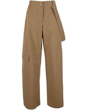 MSGM Trousers - Natural