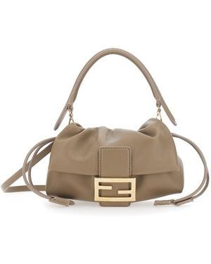 Fendi Baguette Soft Small Nappa - Natural