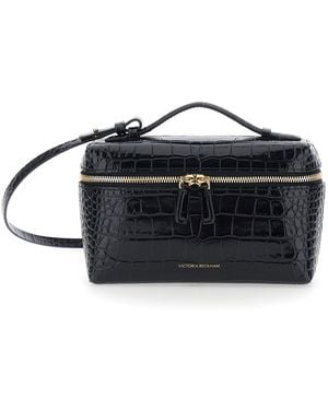 Victoria Beckham Crossbody Bag Patent Leather - Black