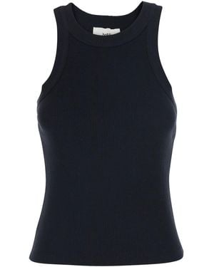 Ba&sh Cynda T-Shirt With Round Neck And Short Sleeves - Blue