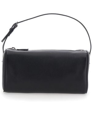 The Row '90's' Handbag With Adjustable Handle - Black
