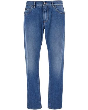 Dolce & Gabbana Crest Back Pocket - Blu