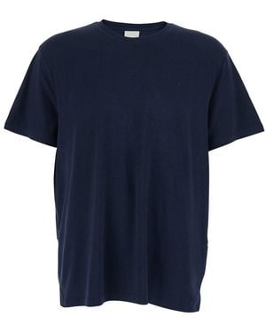 Calvin Klein T-Shirt With Tone-On-Tone Logo - Blue