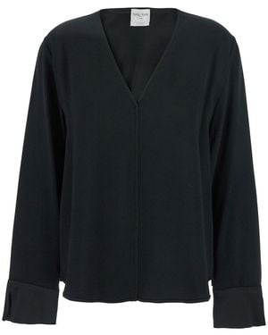 Forte Forte V-Neck Jumper - Black