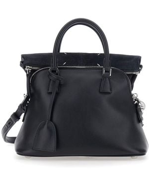 Maison Margiela Handbag With Adjustable And Removable Shoulder S - Black