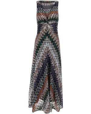 Missoni Sleeveless Long Dress - Multicolour