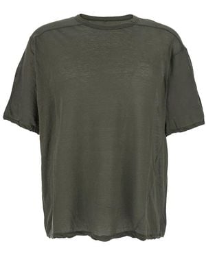 Rick Owens Solid T-Shirt - Green