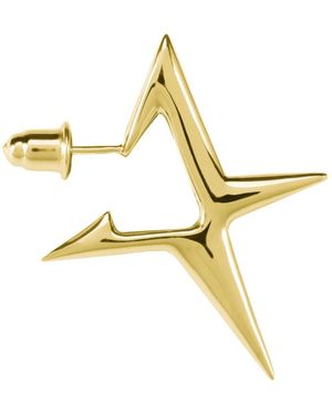 LAG World 'Spikee Arctic' Star Shaped Earings - Metallic
