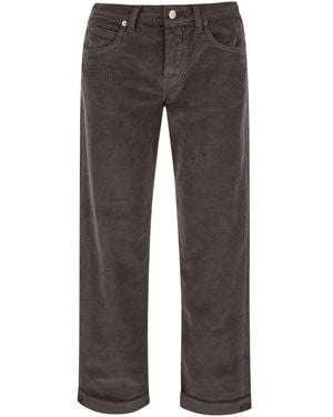 Roy Rogers New Oskar Velvet 500/R Elast. Read Is A High-Waisted - Gray
