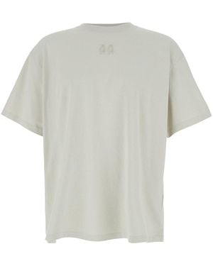 44 Label Group Ice T-Shirt With Embroidery On The Front And Maxi - White