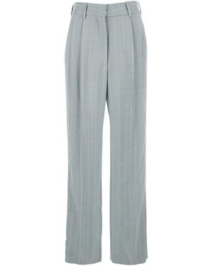 Blazé Milano Pants With Striped Motif - Gray