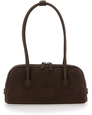Marge Sherwood Soft Baguette Bag - Nero