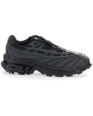 Salomon Xt Evo Sneakers With Removable Insole And Advanced Traction In - Black
