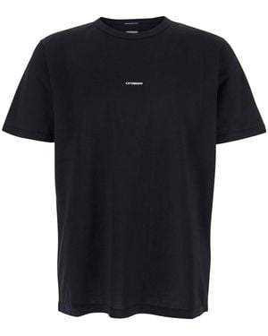 C.P. Company T-Shirts Short Sleeve - Black