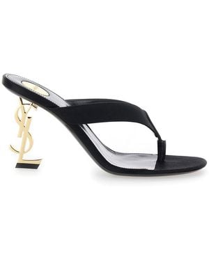 Saint Laurent Opyum 85 Sandal - Multicolor