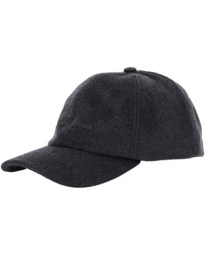 Jacquemus Baseball Cap With Logo Lettering Embroidery On The Fron - Blue