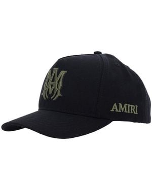 Amiri Baseball Cap With Logo On Front And Side - Blue