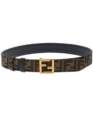 Fendi Forever Haircalf Belt in White | Lyst display picture 1