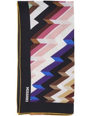 Missoni Silk Foulard - Blue