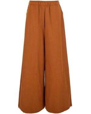 ..,merci Pants 'Pam010Rust' With Side Pockets - Brown