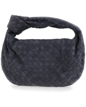 Bottega Veneta 'Jodie' Shoulder Bag With Intreccio Motif - Blue
