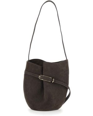 Liffner Belted Bucket Bag /263 - Black
