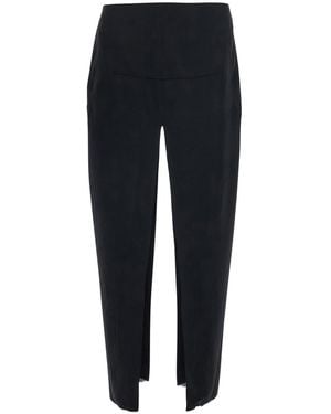Rick Owens Sliced Skirt - Blue