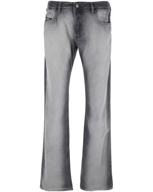 DIESEL Five-Pocket Jeans With Faded Effect - Grey