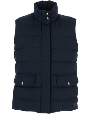 Moncler Besset Vest - Blue