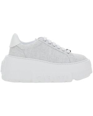 Casadei Sneakers Nexus Fabric - White