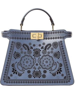 Fendi Peekaboo Laser - Blue