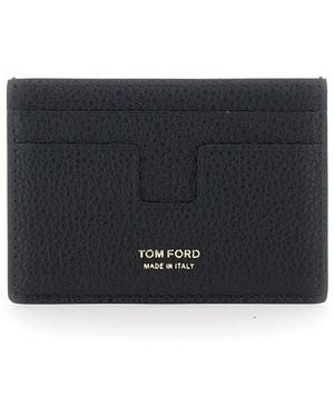 Tom Ford Card Metal Back - Black