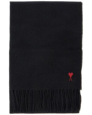 Ami Paris Sciarpa - Nero