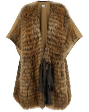 P.A.R.O.S.H. Cape Fur - Green