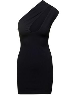Solace London Alexa Cut-Out Mini Dress - Black