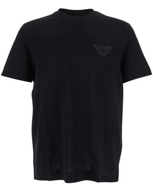 Emporio Armani Logo Velluto - Black
