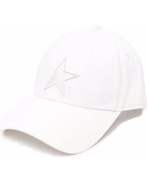 Golden Goose Baseball Hat With Star - Natural