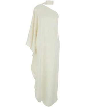 ‎Taller Marmo Long Dress Ubud Viscose - White
