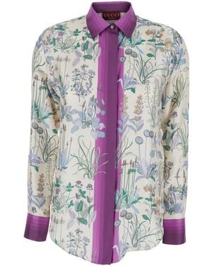 Gucci Shirt, Silk Blouses - Multicolor