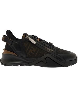 Fendi Flow Running Trainers - Black