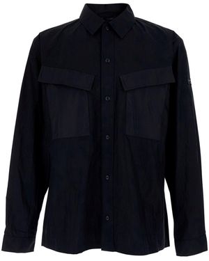 Tatras 'Doris' Jacket With Front Closure And Two Flap Pockets In - Blue