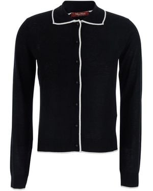 Max Mara Msttarga Is A Sweater Characterized By A Round Neckline - Black
