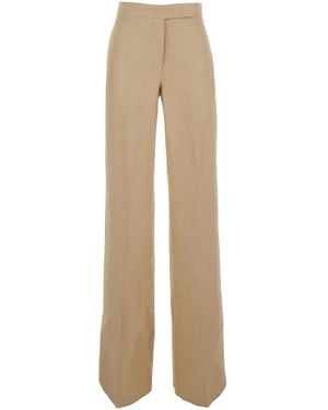 Max Mara Pants, Linen - Natural