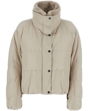 Brunello Cucinelli Puffer Jacket - Grey